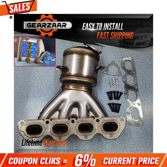 NEW CATALYTIC CONVERTER W/ GASKET FIT FOR 2011 12-2016 for CHEVY for CRUZE /SONIC 1.8L!