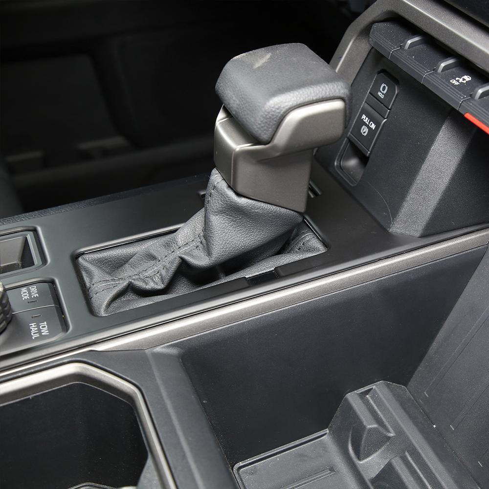 for Toyota Tundra/Sequoia 22-23 Console Gear Shift Panel Cover Trim Matte Black