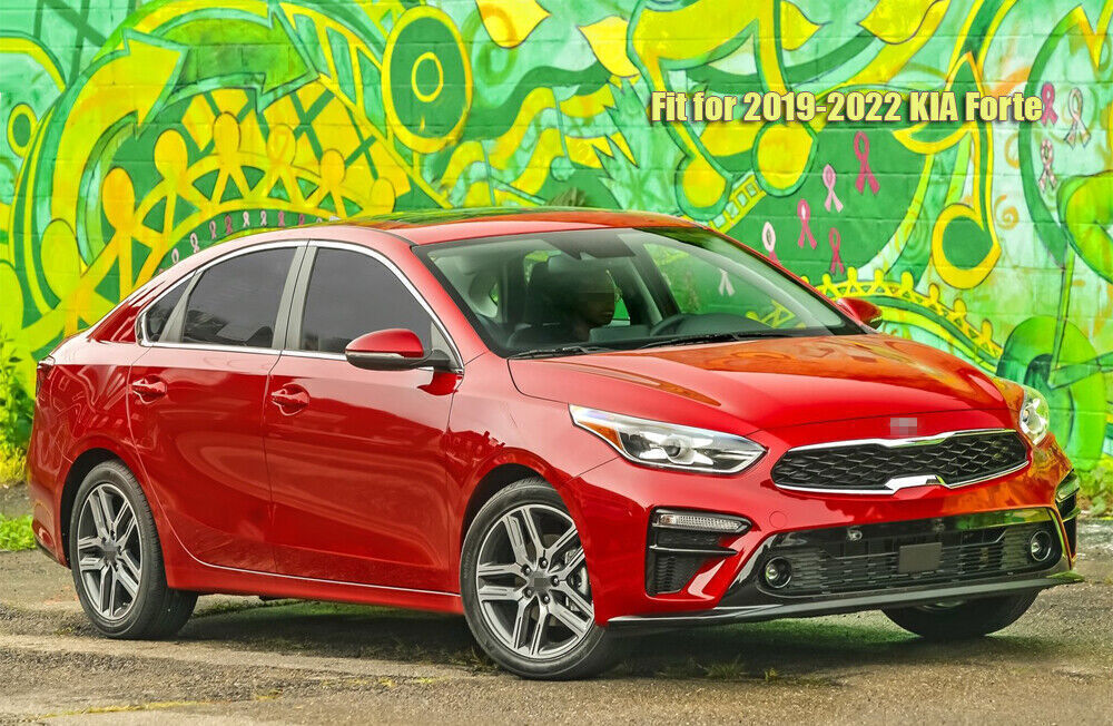 4X Window Deflector Visors Rain Guards Vent Shade for KIA Forte / Cerato 19-2022