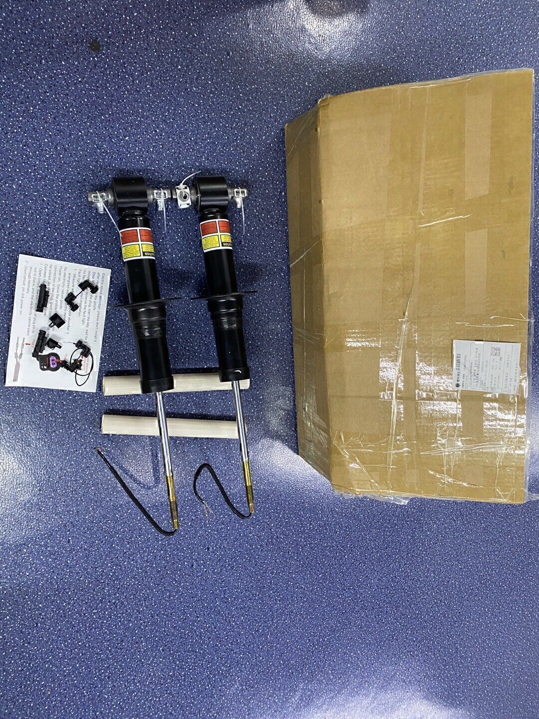2x Shock Absorber Struts for Chevy Tahoe Silverado Suburban Magnetic 84977478
