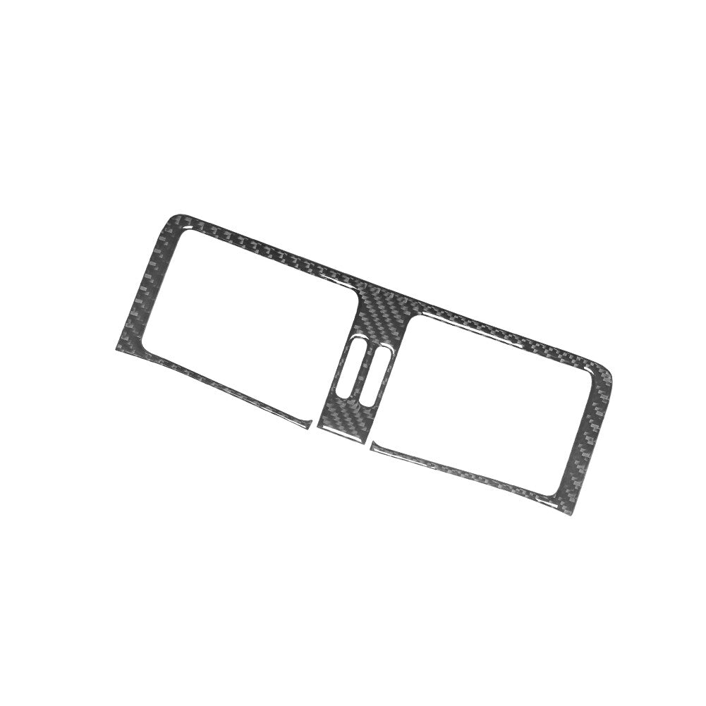 for Mercedes R-Class 2009-2012 Center Air Vent Trim Decor Cover Carbon Fiber