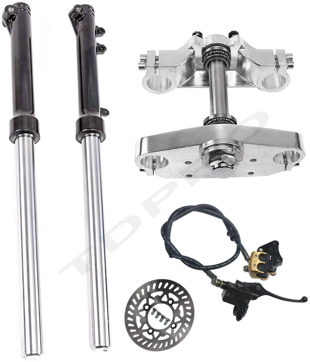 25-inch front fork impact three-tree clamp dirt pit bicycle Taodao SSR Apollo CRF50 70