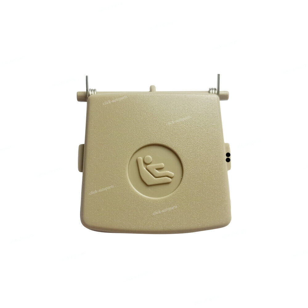 for BMW E92 3-Series Coupe M3 Coupe Beige Rear Child for Seat Isofix Mount Cover