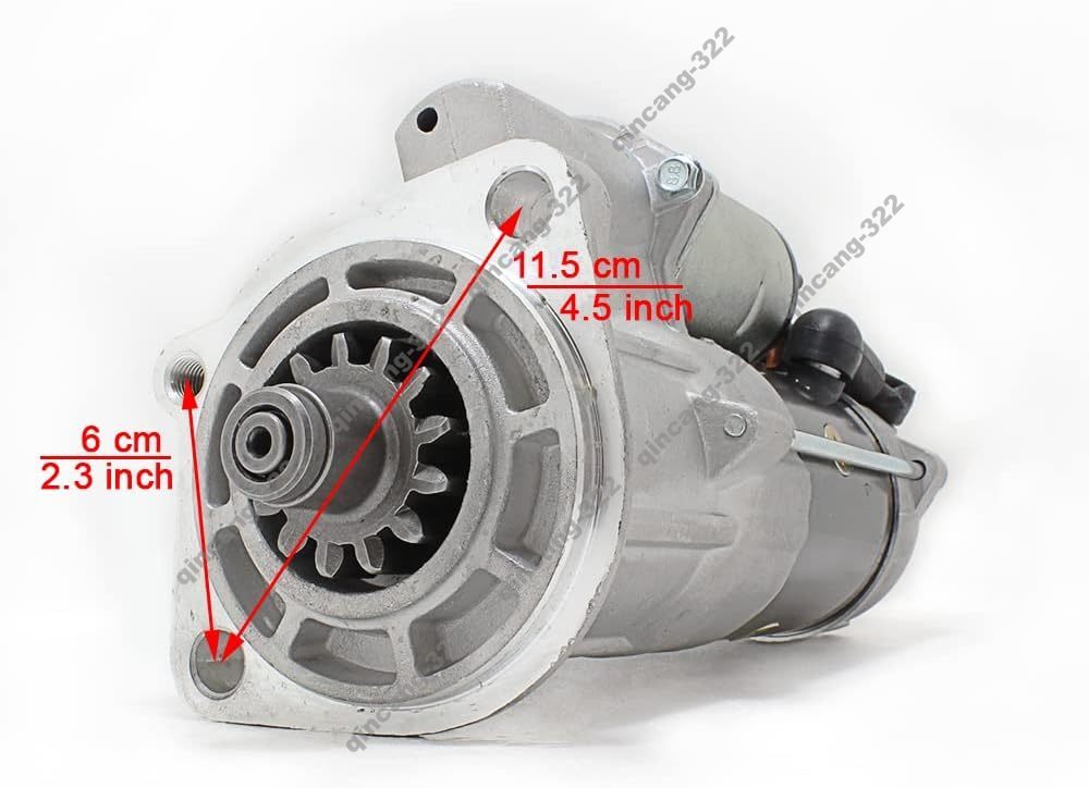 714/40521 Starter For JCB Excavator JS260SCT4 JS260LRT4 JS260LCT4 JS260NL