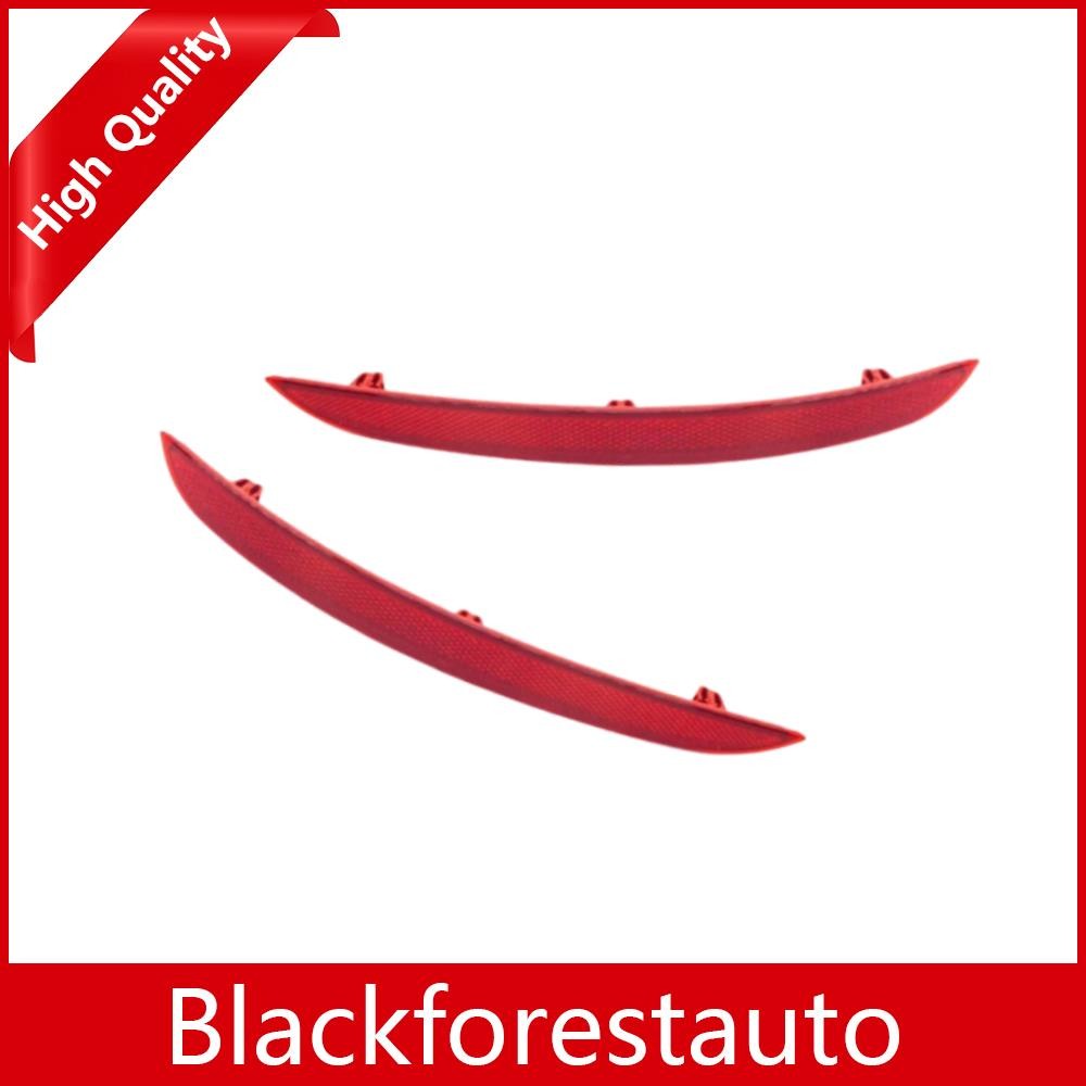 2Pcs Car Rear Bumper Reflector For 3 Series GT F34 Red 63147417479 63147417480