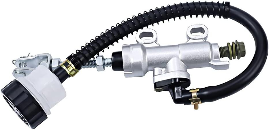 Rear Brake Master Cylinder for Yamaha 660 660R for Suzuki GSXR 600 750(Silver