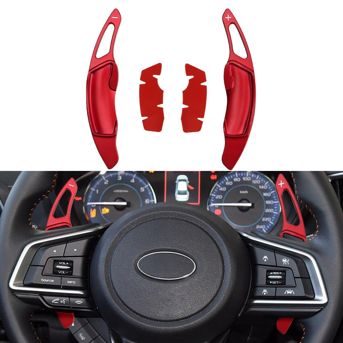 for Subaru Crosstrek Forester Impreza XV steering wheel paddle shifters