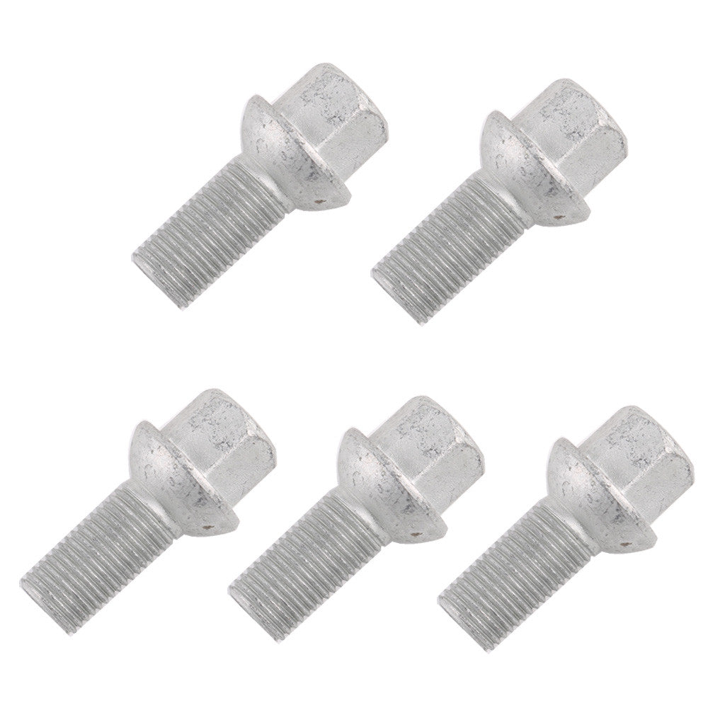 0009904907 5-piece set of wheel lug bolts and nuts suitable for Mercedes-Benz W204 W205 W211 W212 C207