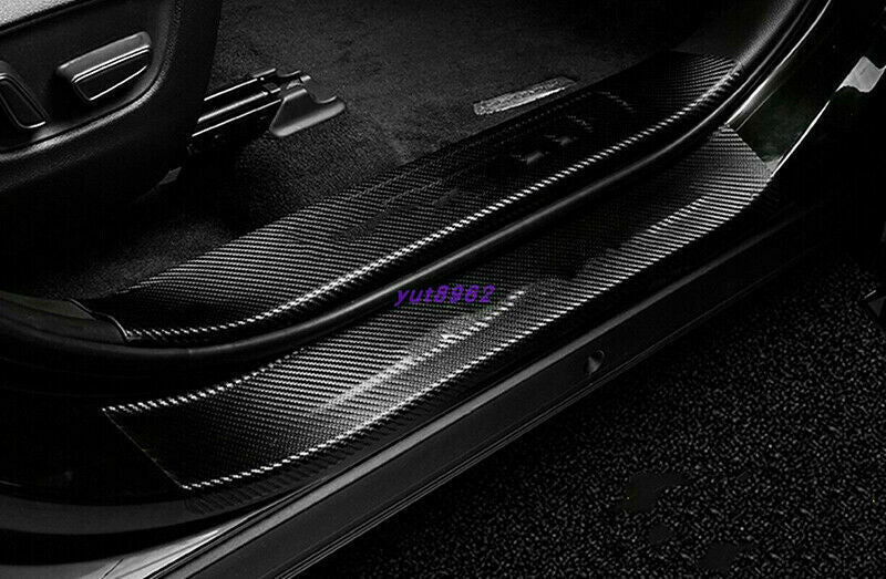 for Toyota Highlander/Kluger 20-23 Leather Welcome Pedal Door Sill Scuff Sticker