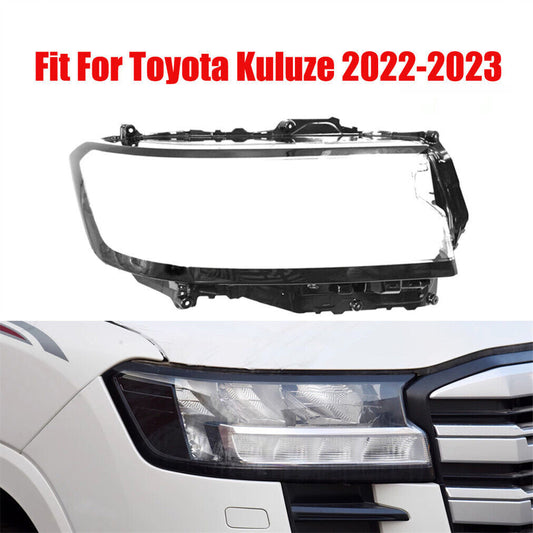 Fit for Toyota Kuluze 2022-2023 Headlight Headlamp Lens Cover Right Side 1Pcs