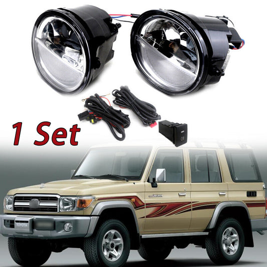 for Toyota for Land Cruiser J70 LC70 LC71 LC76 LC78 LC79 LED DRL Bumper Fog Lights