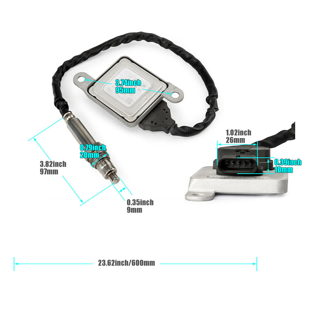 Nox Oxide Sensor A0009053403 is suitable for Mercedes W212, W222, C218, X218, A207, and C207-.