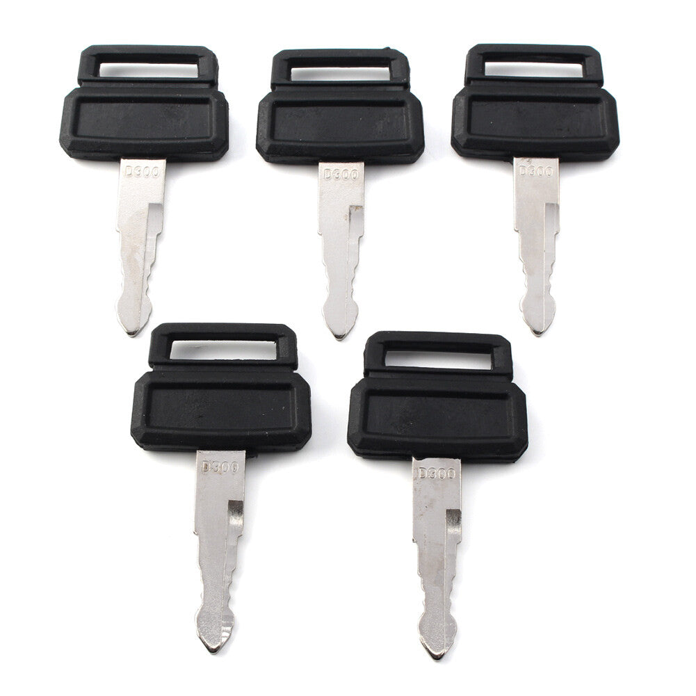 Ignition Keys D300 2172-00218 Excavator Heavy Equipment 5PCS For DOOSAN