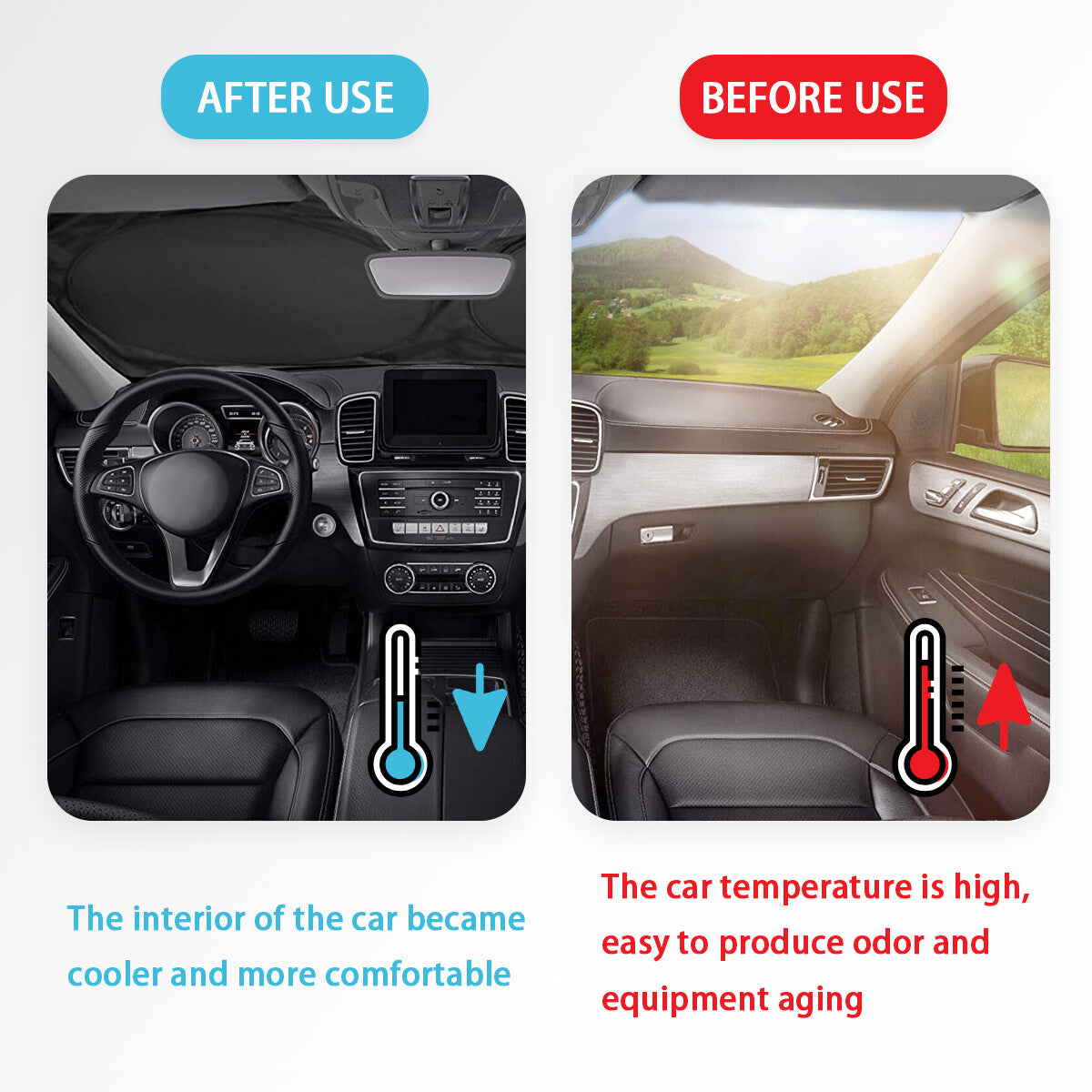 for Mini Cooper R55 R56 R57 Windshield Sun Shade Union Jack UV Heat Block Cover