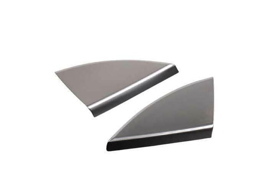Fit for Ford Explorer 2011-2019 Matt Silver Front Triangle A Pillar Cover Trim