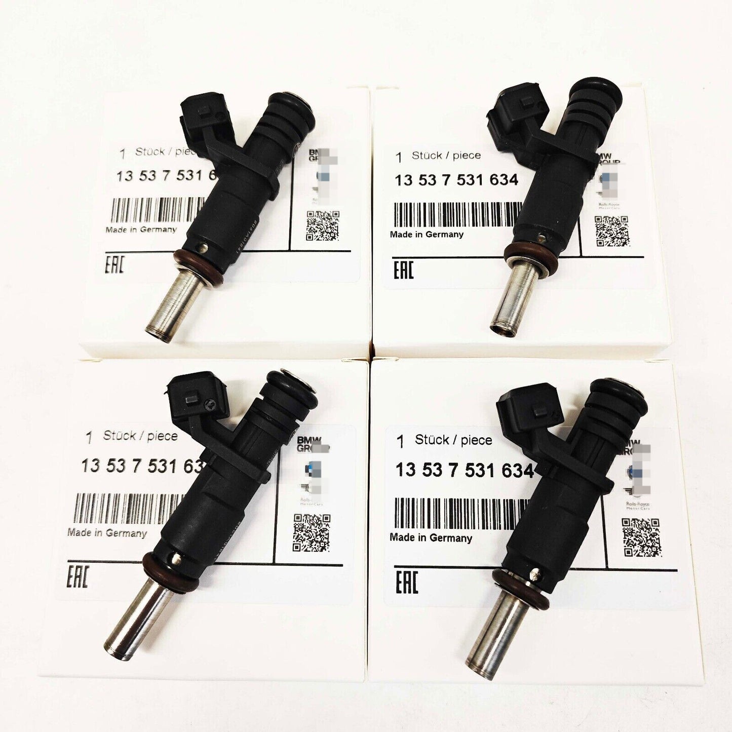 Six new fuel injectors for BMW E82, E88, E90, E92, E93, 128i, 328i. Contact: 06-12 13537531634