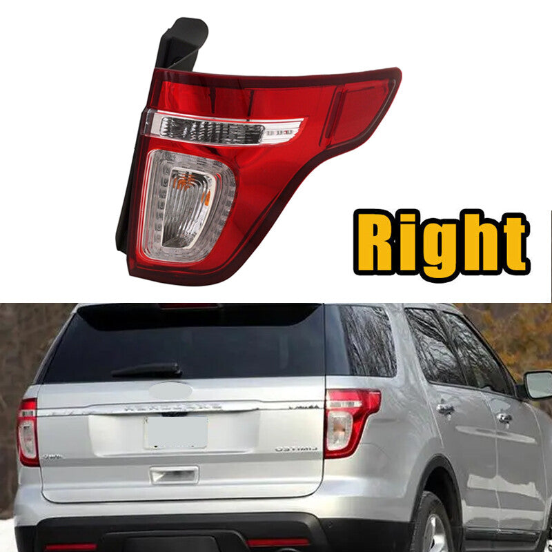Tail Light Lamp Assembly For 2011-2015 for Ford Explorer Right Side With Bulb