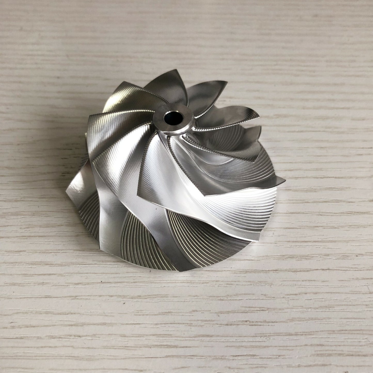 GTX3076 GEN ll spot milling performance 58.23/76.43 mm 9+0 insert billet wheel