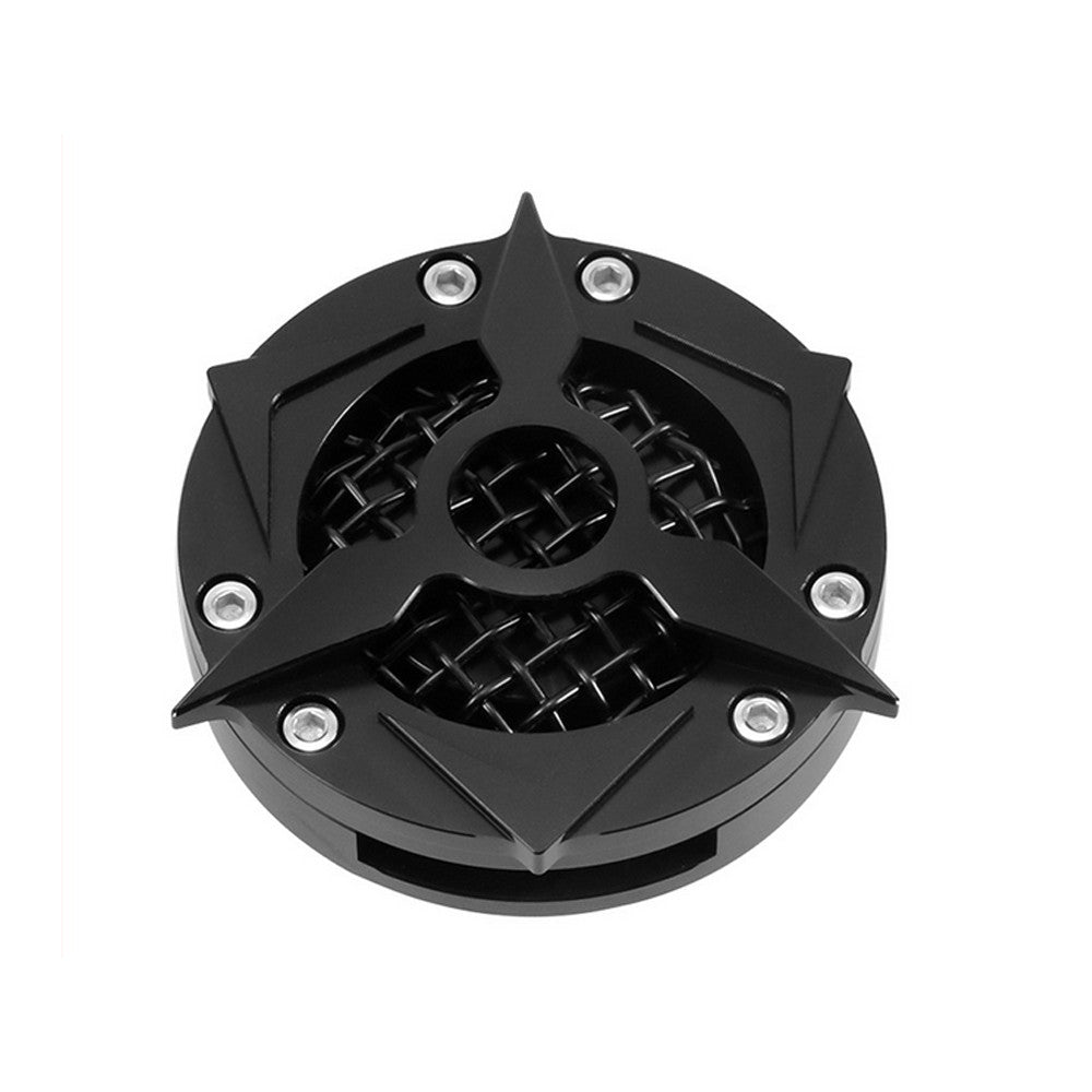 Motorcycle Black Mesh Fuel Gas Tank Cap for Harley Touring Sportster 1200 883 48