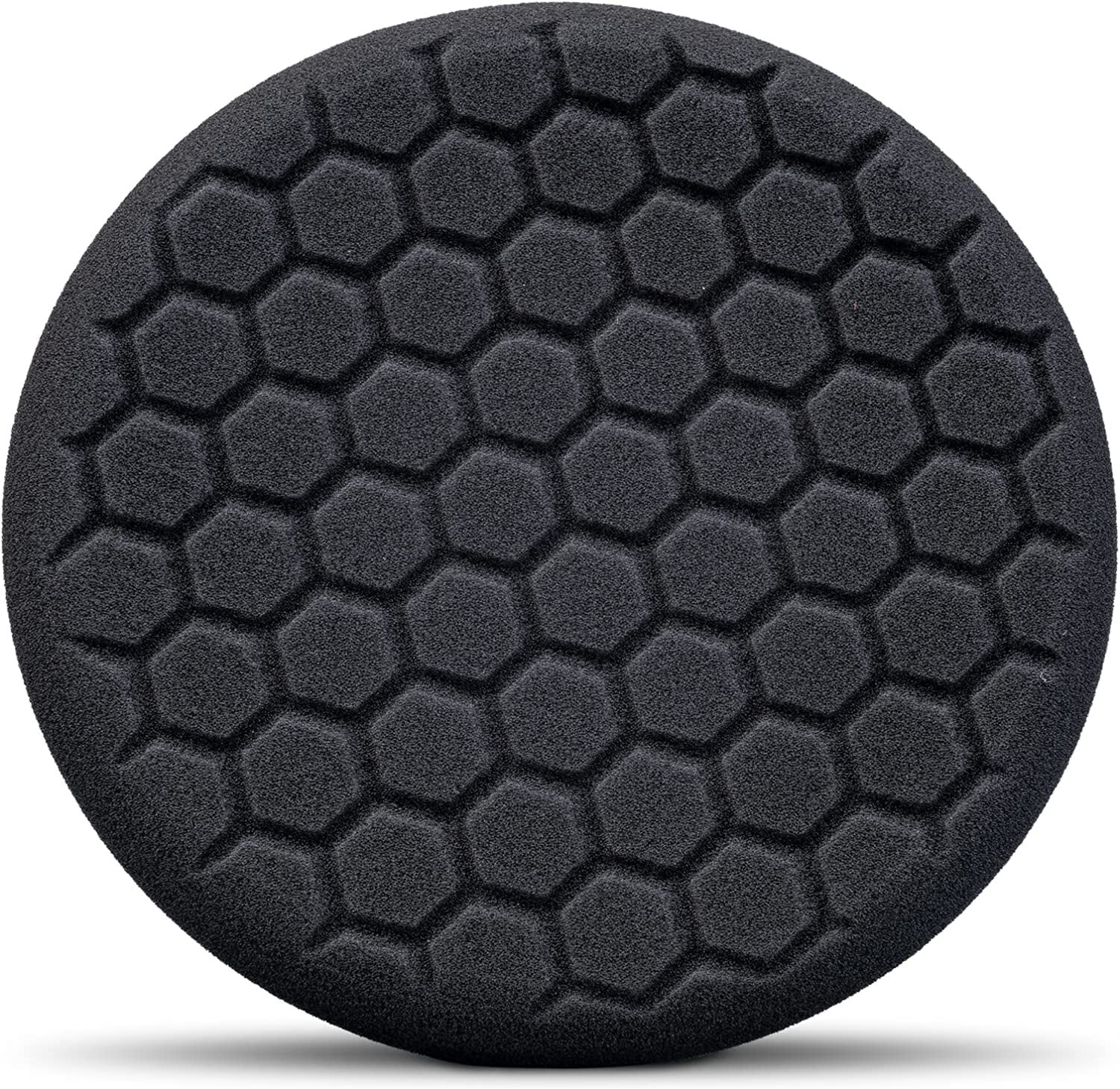 8-inch hexagonal logic foam polishing sponge pad, polishing pad appearance and ring polishing pad