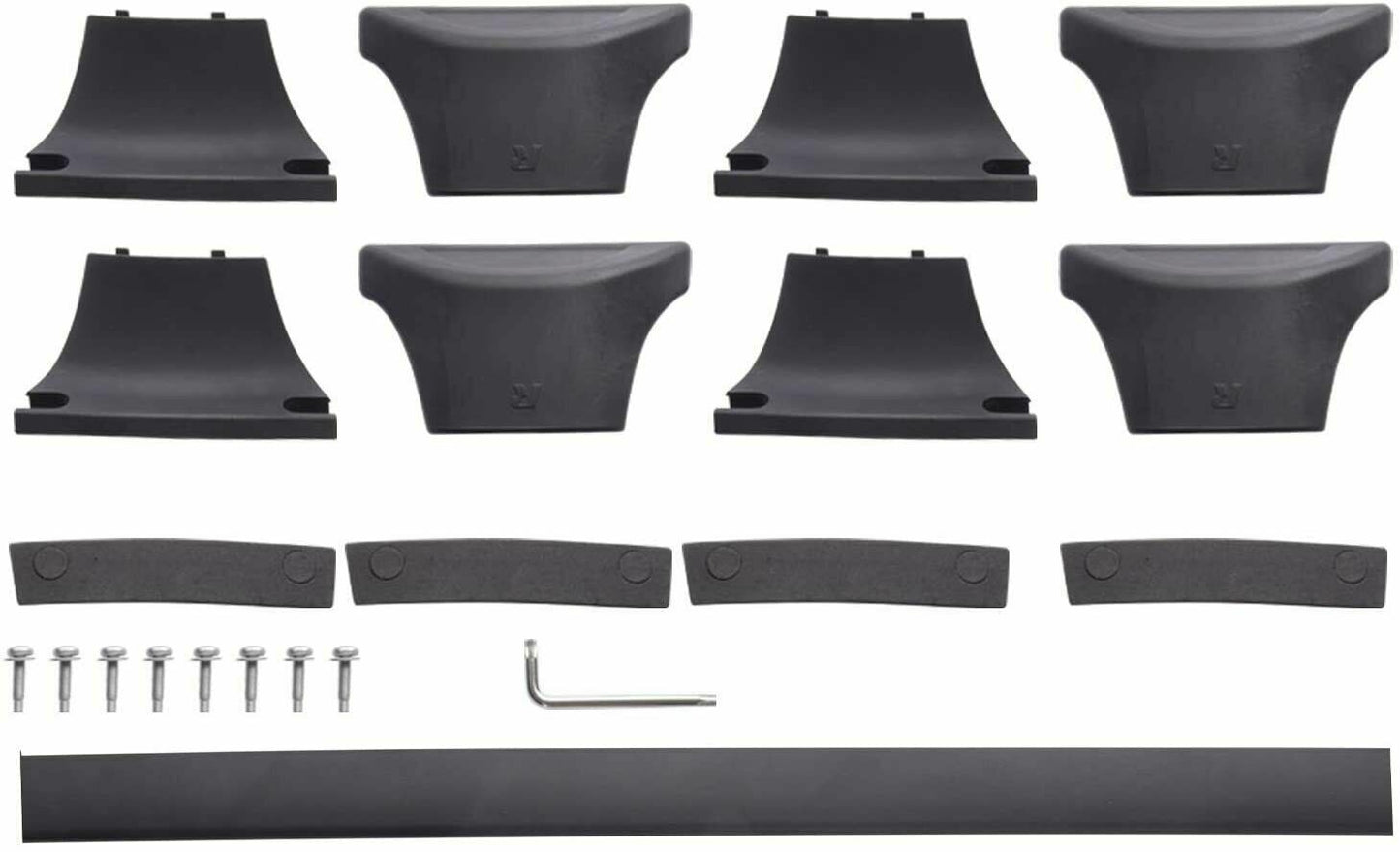 Aluminum Roof Rail Rack Cross Bars Crossbars 2018-2022 Fits for Honda Odyssey