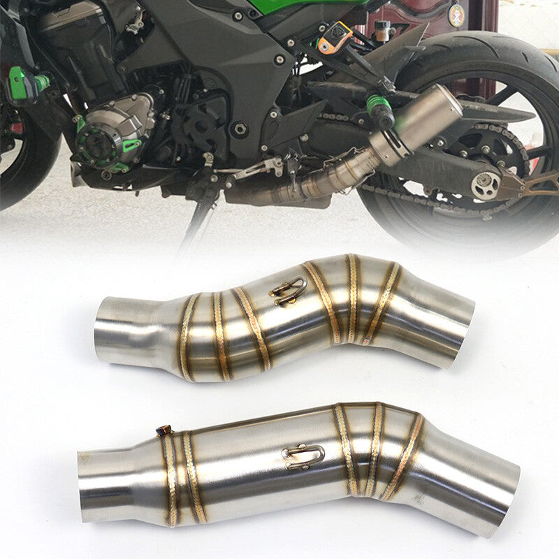 Mid Connect Pipe for Kawasaki Z1000 2010-2019 Motorcycle Exhaust Pipe Slip On