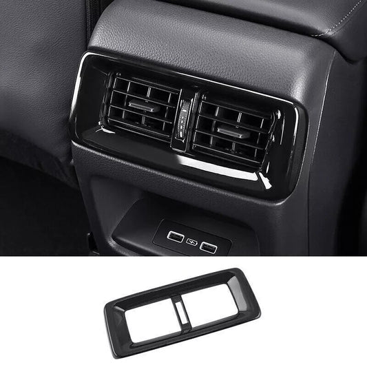 Glossy Black Rear AC Air Outlet Vent Cover Trim Fit for Honda CRV CR-V 2023-2024