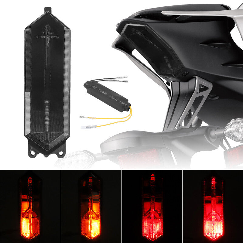 Integrated LED Tail Light Brake Turn Signals for YAMAHA YZF-R1 2015-2023 R6 R7
