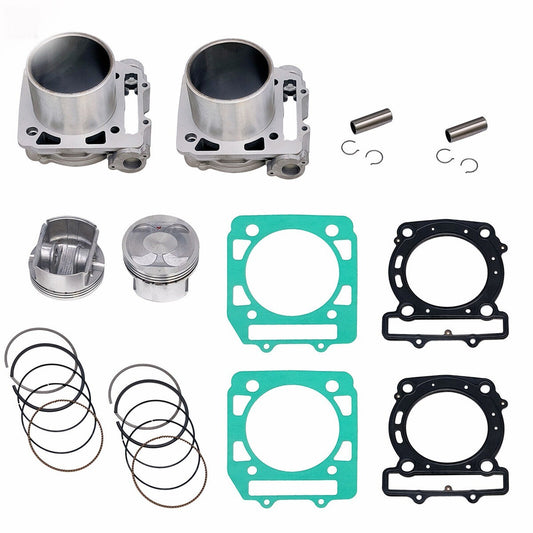 New Cylinder Head Body Kit 1 2 Piston Gasket For Hisun 800cc RS8 HS800 ATV UTV