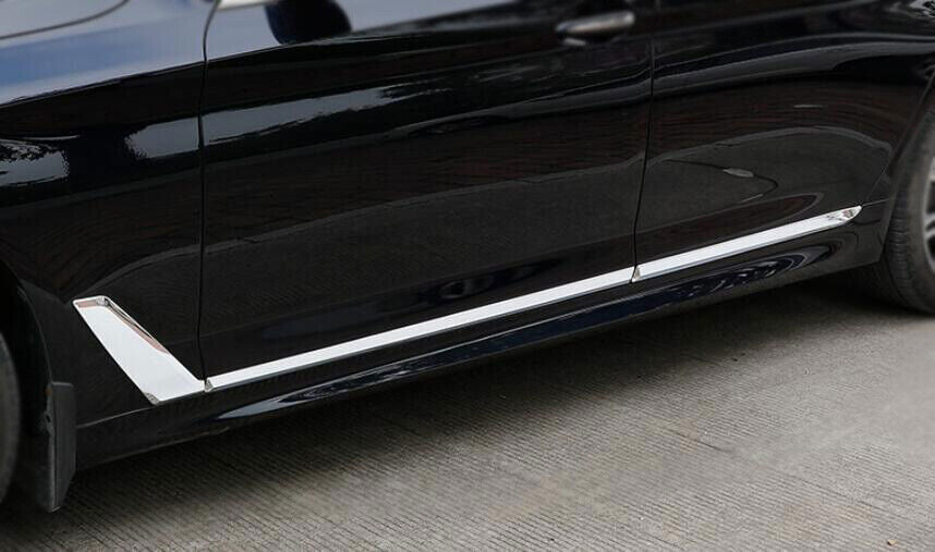 for BMW 5 Series G30 2018-23 ABS Chrome Side Body Door Guard Molding Strip Trim