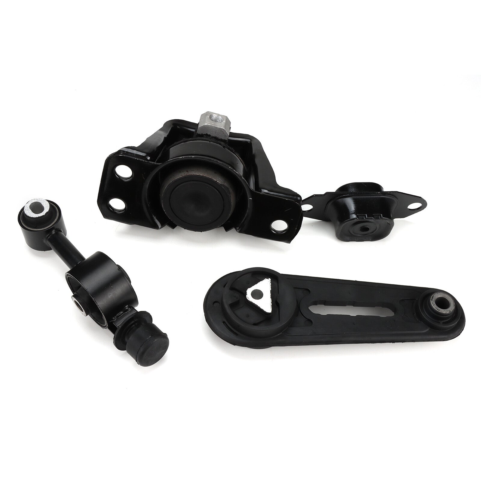 4-piece set for Nissan Cube Tiida Versa 1.8L Black Engine Motor Mount Trans Mount
