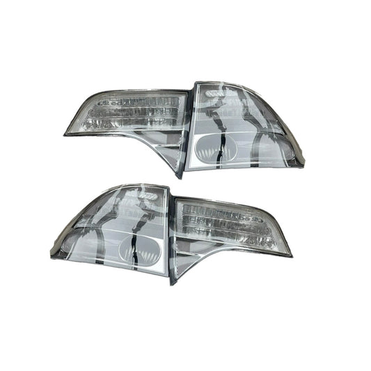 Crystal clear lens brake light turn signal cover for 06-11 for Civic Sedan 4DR
