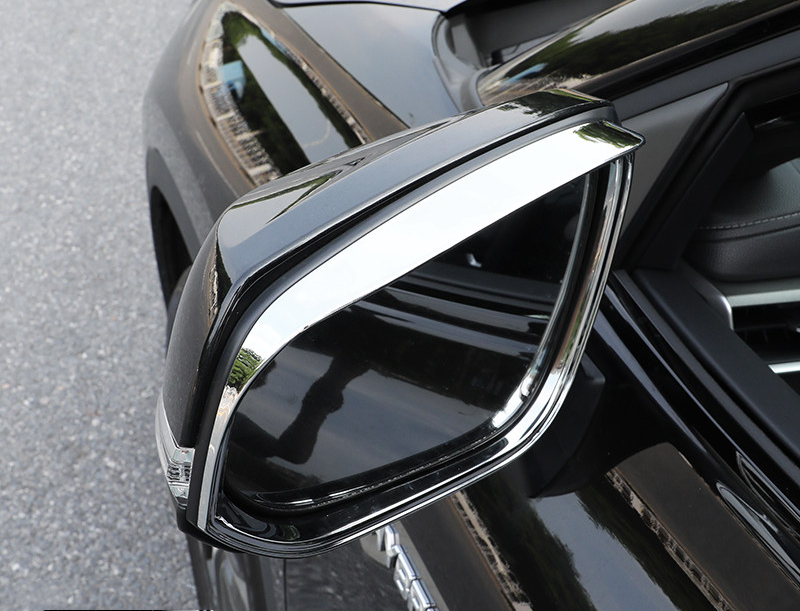 2016-2022 for Lexus RX350 RX450H Side Mirror Rain Eyebrow Cover Trim 2PCS