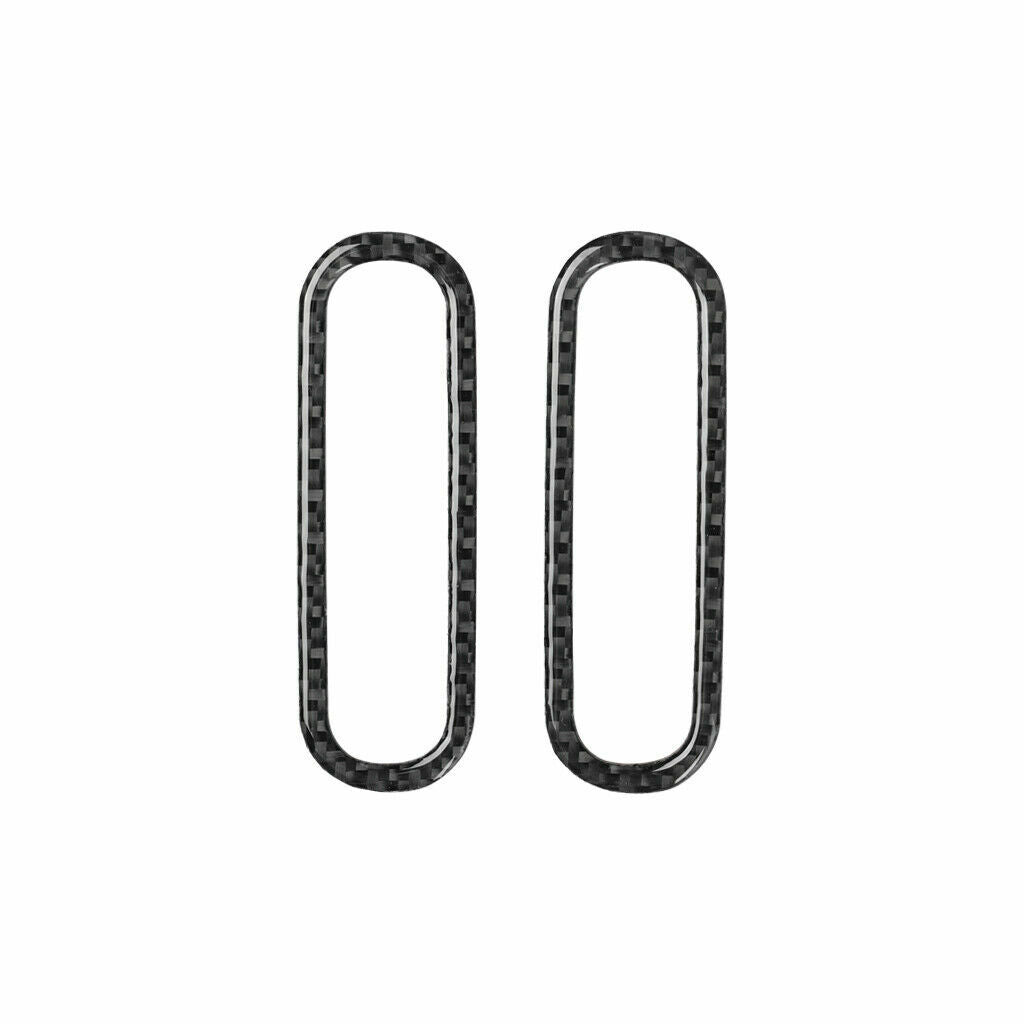 2-Piece Carbon Fiber Vent Socket Cover for Ford for Mustang 2009-13