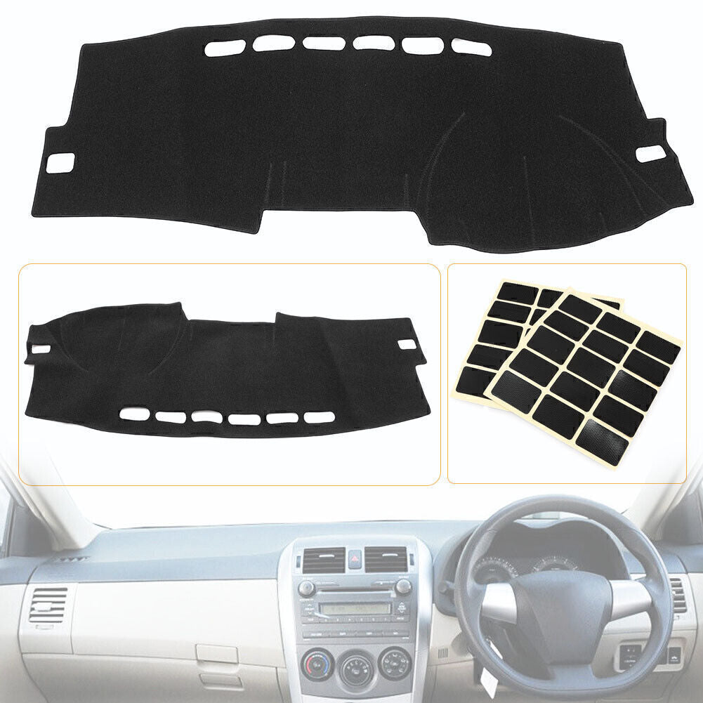 for Toyota for Corolla 2007-2012 Axio 2007-11 Dash Cover Mat Dashboard Pad Dashmat