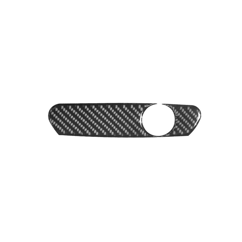 Carbon Fiber Cigarette Lighter Cover Trim for Ford for Mustang Convertible 2001-2004