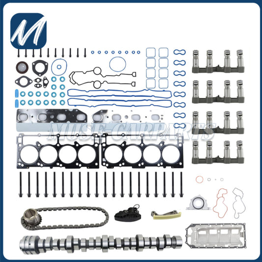 MDS Camshaft Lifters Gaskets Timing Chain Kit for Dodge for Ram 1500 5.7L Hemi 09-19