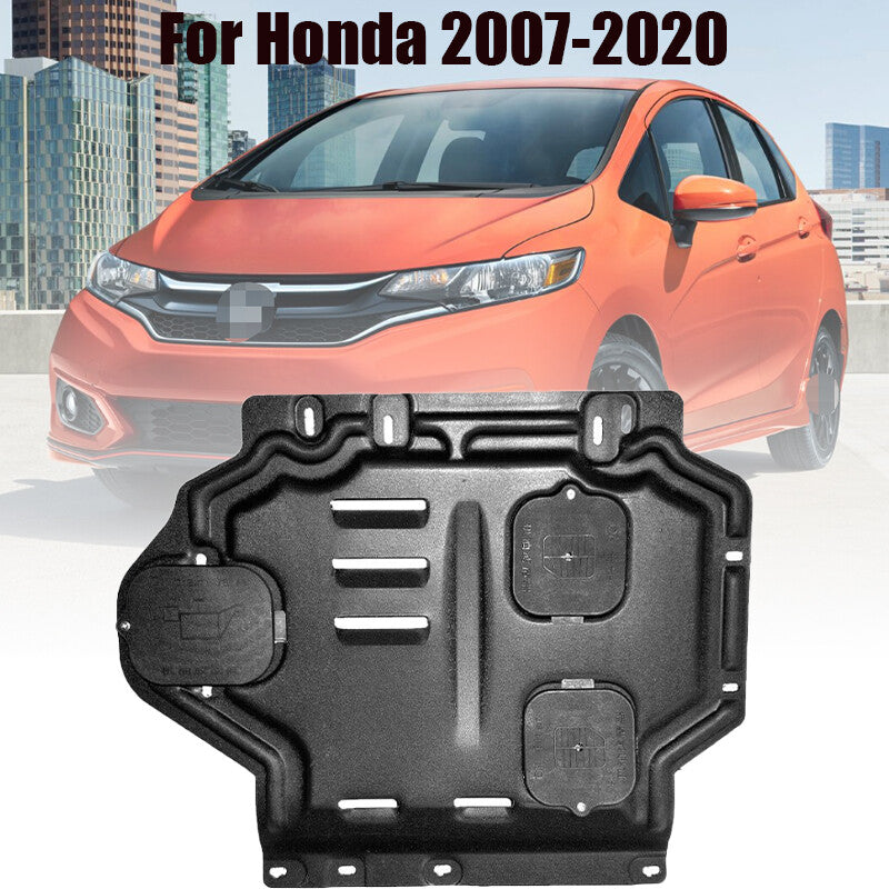 for Honda 2007-2020 Auto Under Guards Mudguards Black Engine Splash Shield