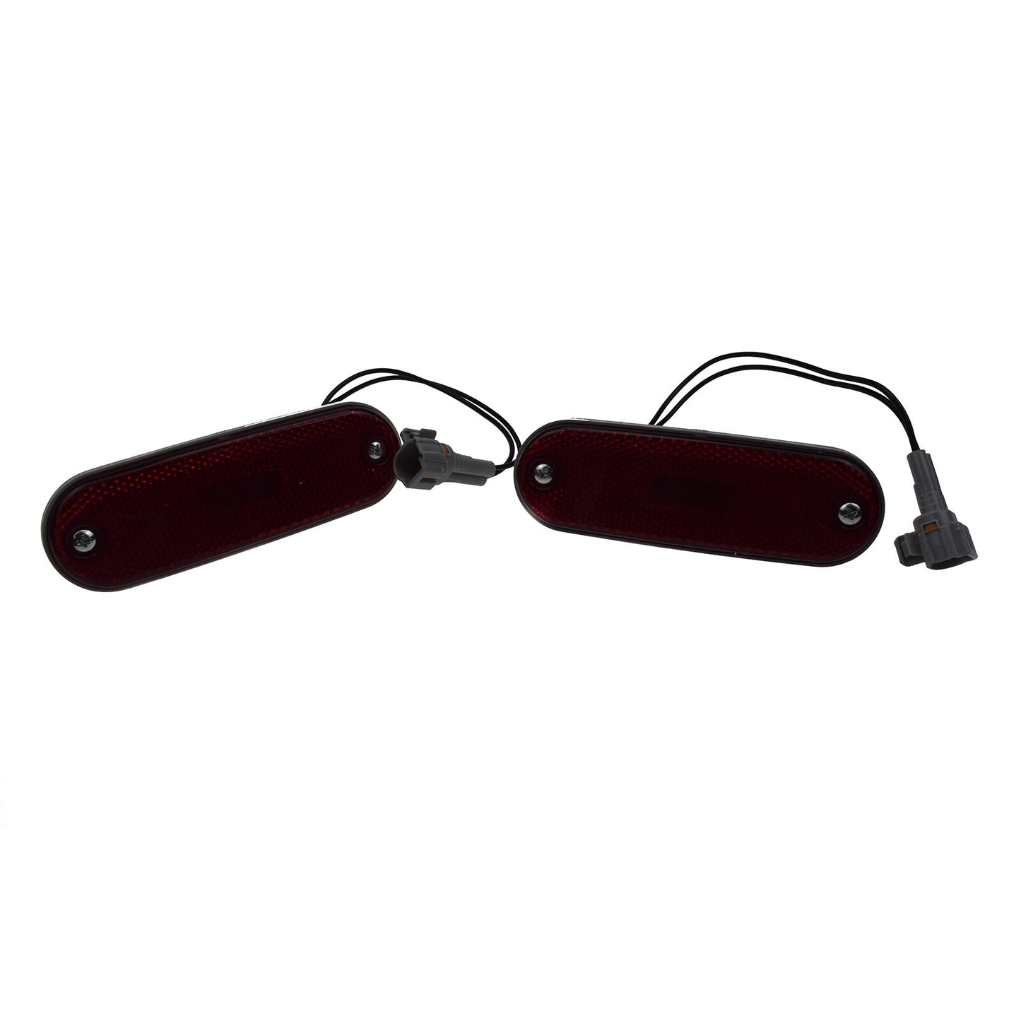 Reflective side marker light driver and passenger side 2 pieces suitable for Toyota RAV4 96-2000