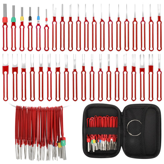 39PCS Pin Ejector Wire Kit Car Terminal Removal Tool Extractor Connector Puller