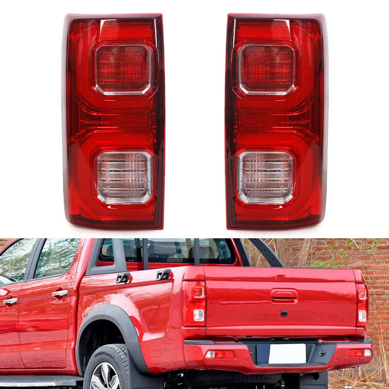 2-pack for JAC T8 pickups, LHRH taillights, brake lights, bulbs, and wires. Harnes