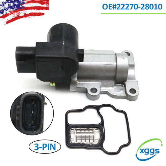 22270-28010 Idle Air Control Valve for Toyota Highlander 2.0 2.4L Rav4 01-04 02