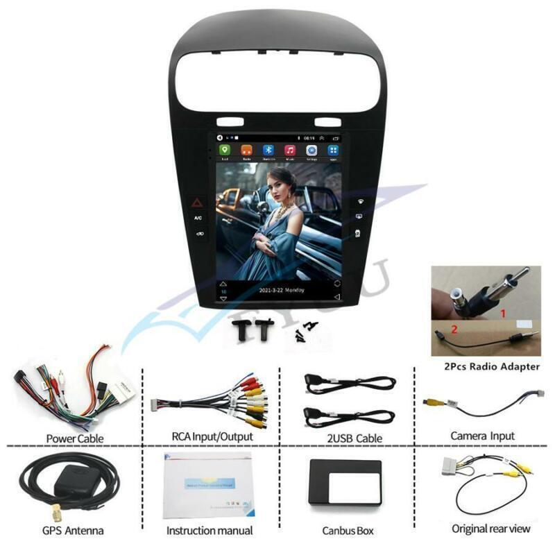 GPS Navi WiFi RDS for Dodge Journey for Fiat Freemont 2012-19 9.7 Car Stereo Radio
