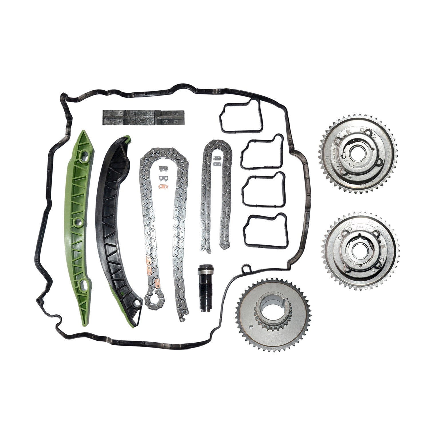 Camshaft Adjuster Gears Timing Chain Kit 2710501400 for Mercedes C200 SLK200
