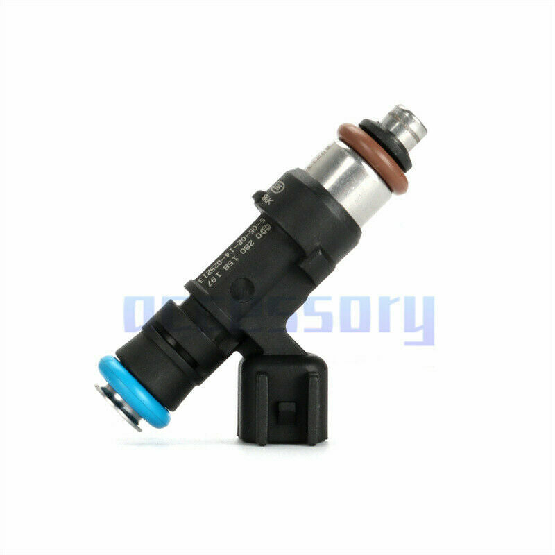 A pair of fuel injectors for Polaris RZR 800 4X4 2011, 2012, 2013, and 2014 models. 0280158197. new.