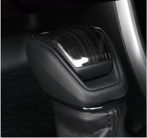 for Toyota RAV4 2019-2023 Black Titanium Middle Console Gear Shift Knob Cover1