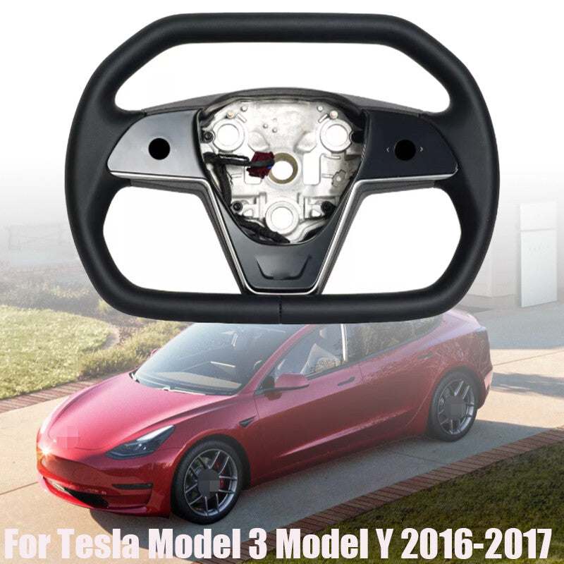Fit for Tesla Model 3 for Model Y 2016-2017 Upgrade Steering Wheel w/Heated