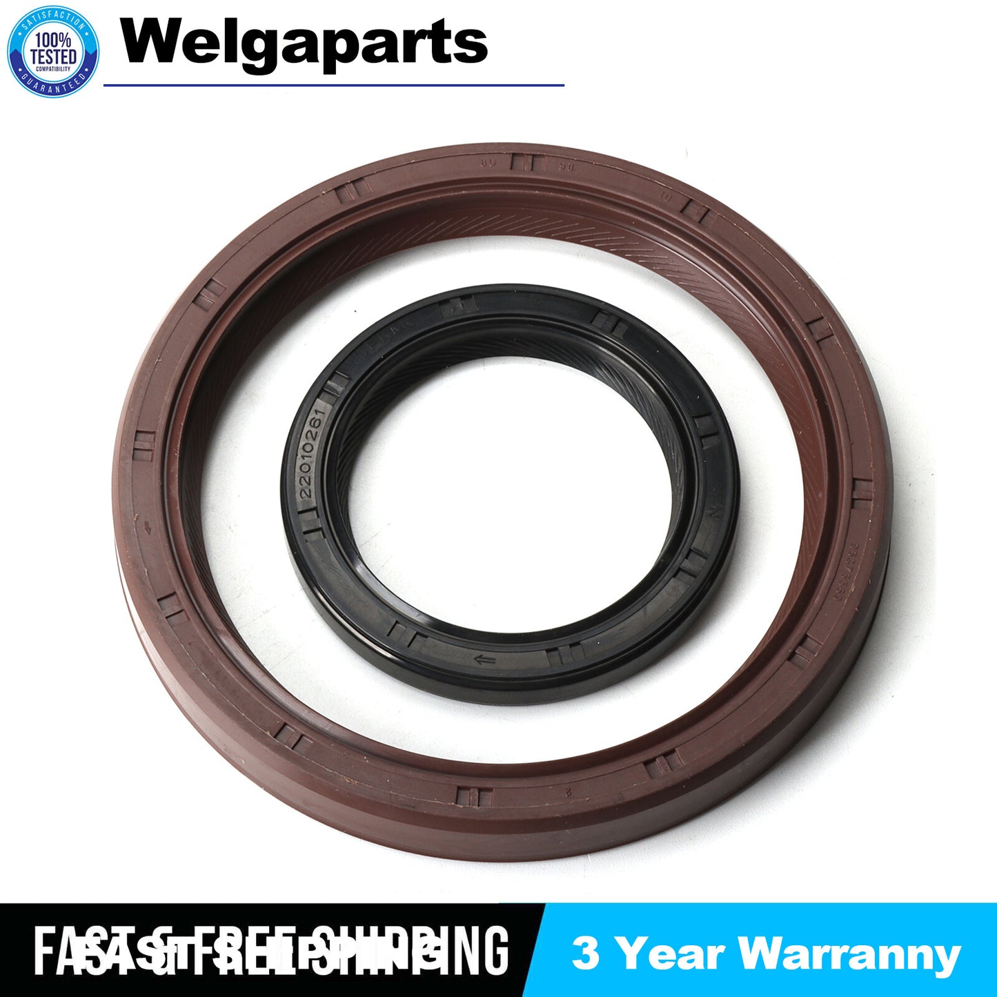 Front Rear Seal Kit 91212-R1B-A01 91214-RNB-A01 Fit for Honda for Civic for Acura RSX TSX US
