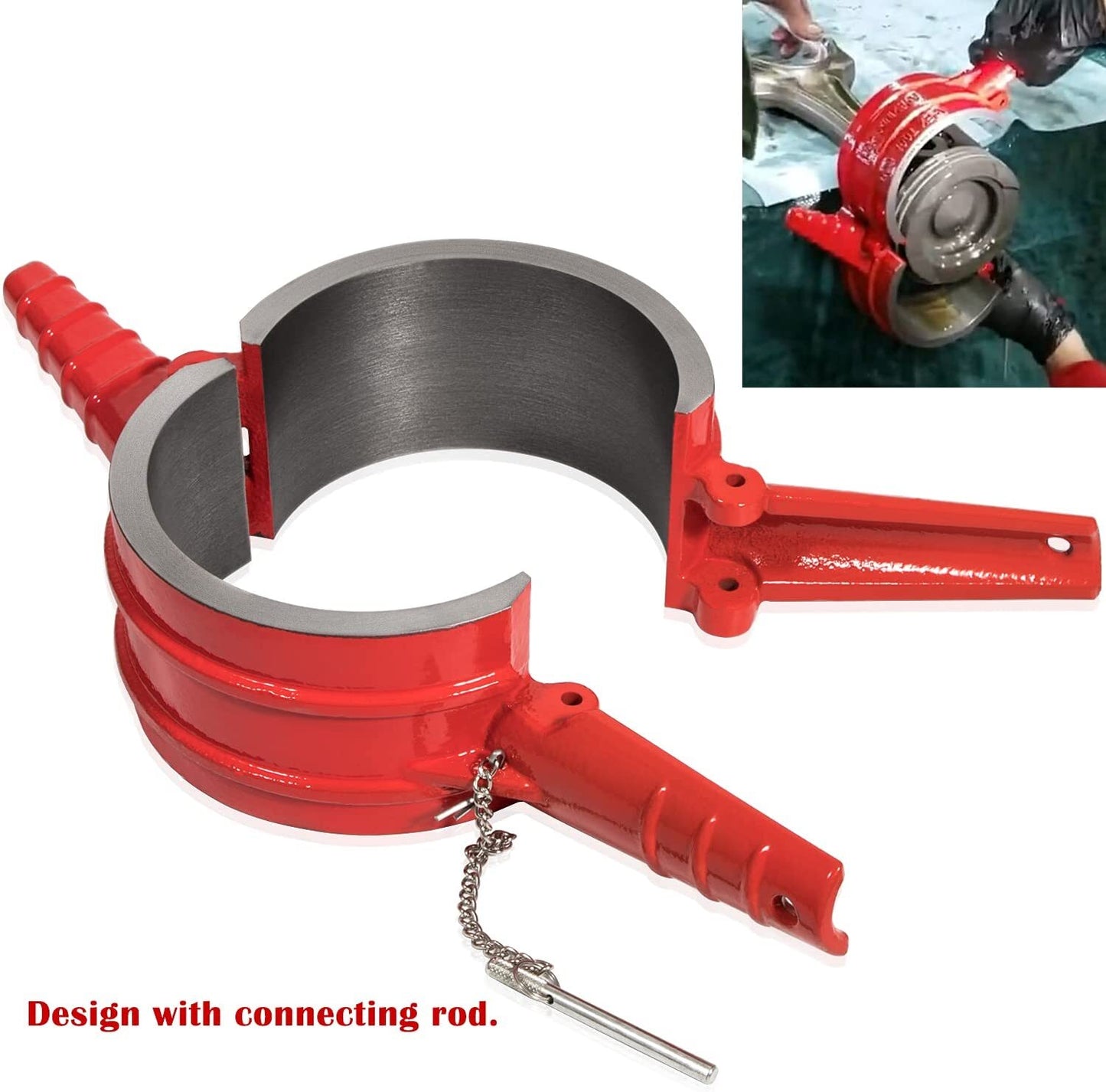 5.4-inch bore 7040 piston ring compressor for Isx Caterpillar (CAT) 3400 C15