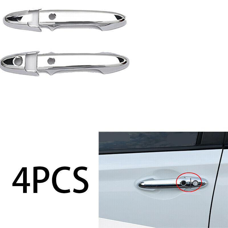 Fit for Honda HR-V Vezel 2016-2022 ABS Chrome Exterior Door Handle Cover Trims